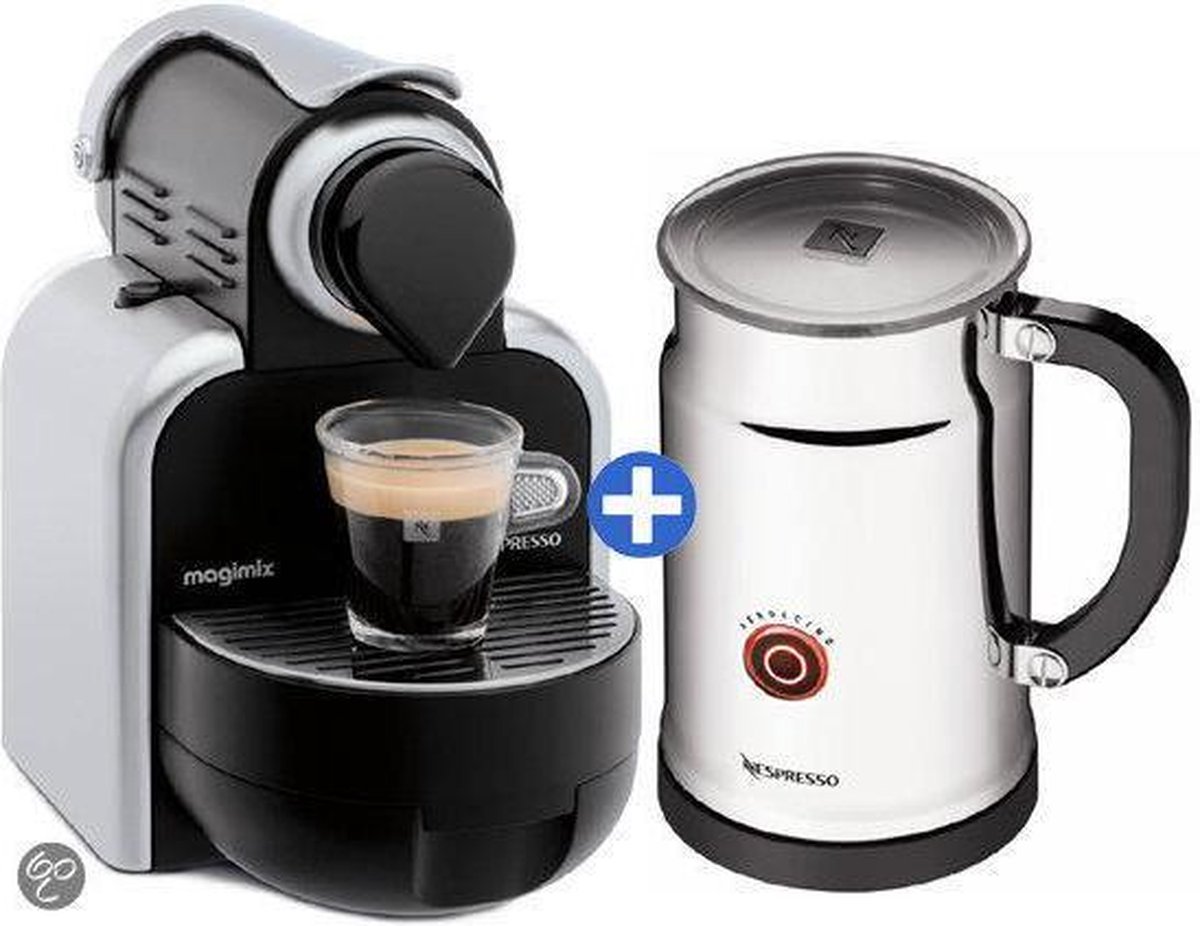 Magimix Nespresso Apparaat M100 Automatic + Aeroccino Plus