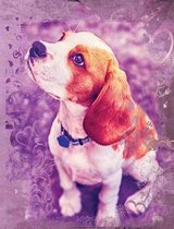 Cute Beagle Dog Composition Notebook, Graph Paper