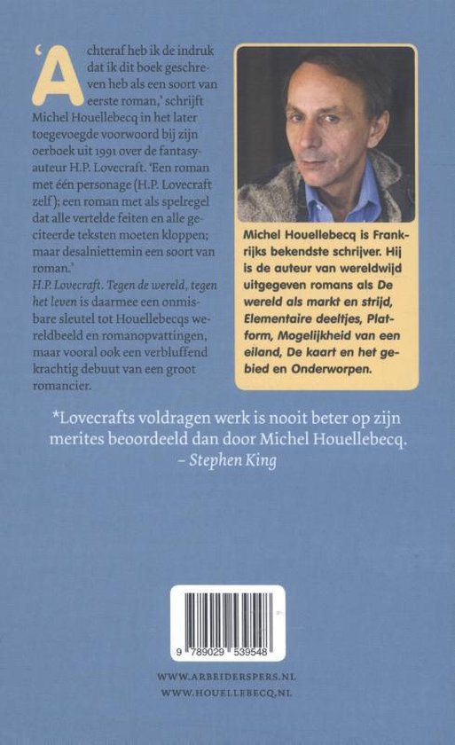 H.P. Lovecraft, Michel Houellebecq 9789029539548