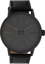 OOZOO Timepieces C10014 Zwart horloge - 45mm