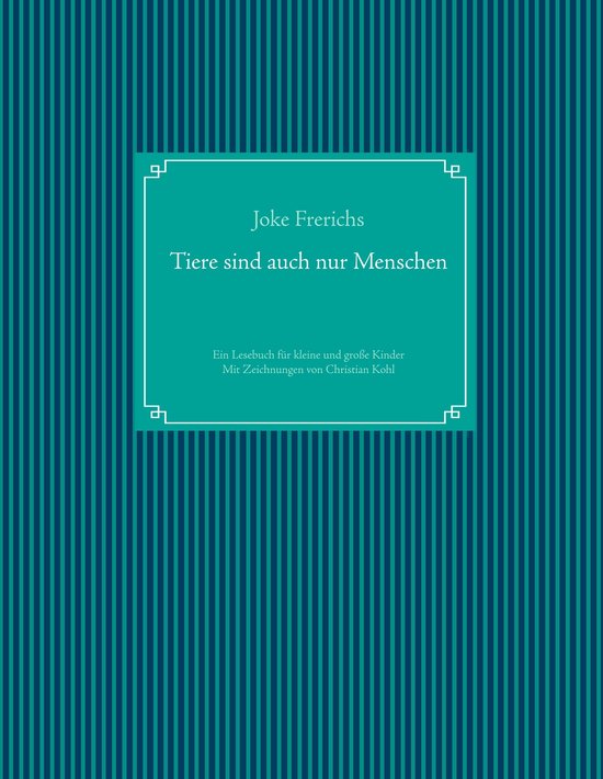 Tiere sind auch nur Menschen - cover