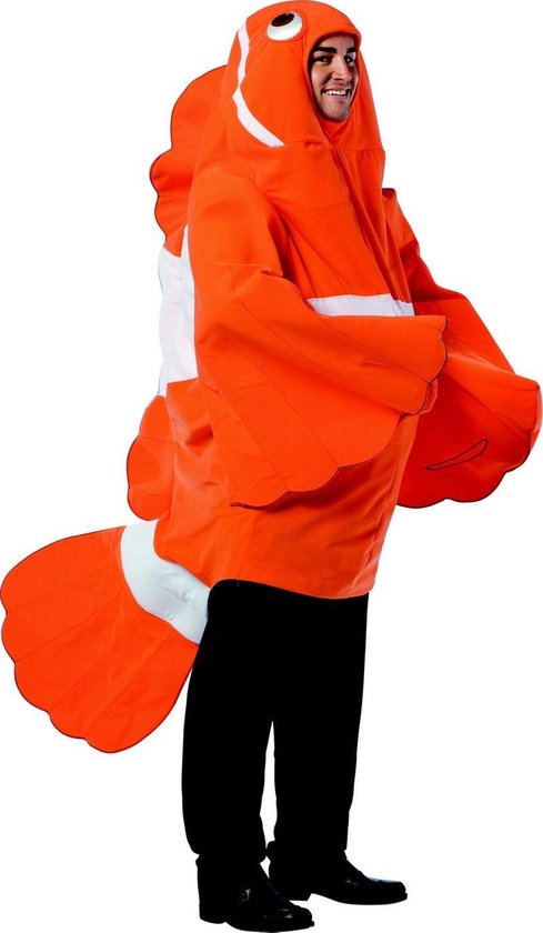Clown Vis kostuum voor volwassen - Verkleedkleding - One size" | bol.com