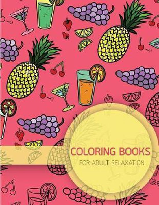 Summer Food Pattern Coloring books for Adult Relaxation (Foo ... - cover