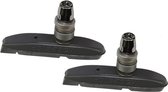 Kool-stop Remblokken Supra 2 V-brake 66,5 X 9,1 Mm Z.grijs 2 Stuks