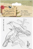90 x 90mm Clear Stamp - Nature's Gallery