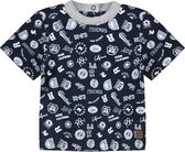 Ducky Beau Baby T-shirt College - Navy Blue - Maat 62