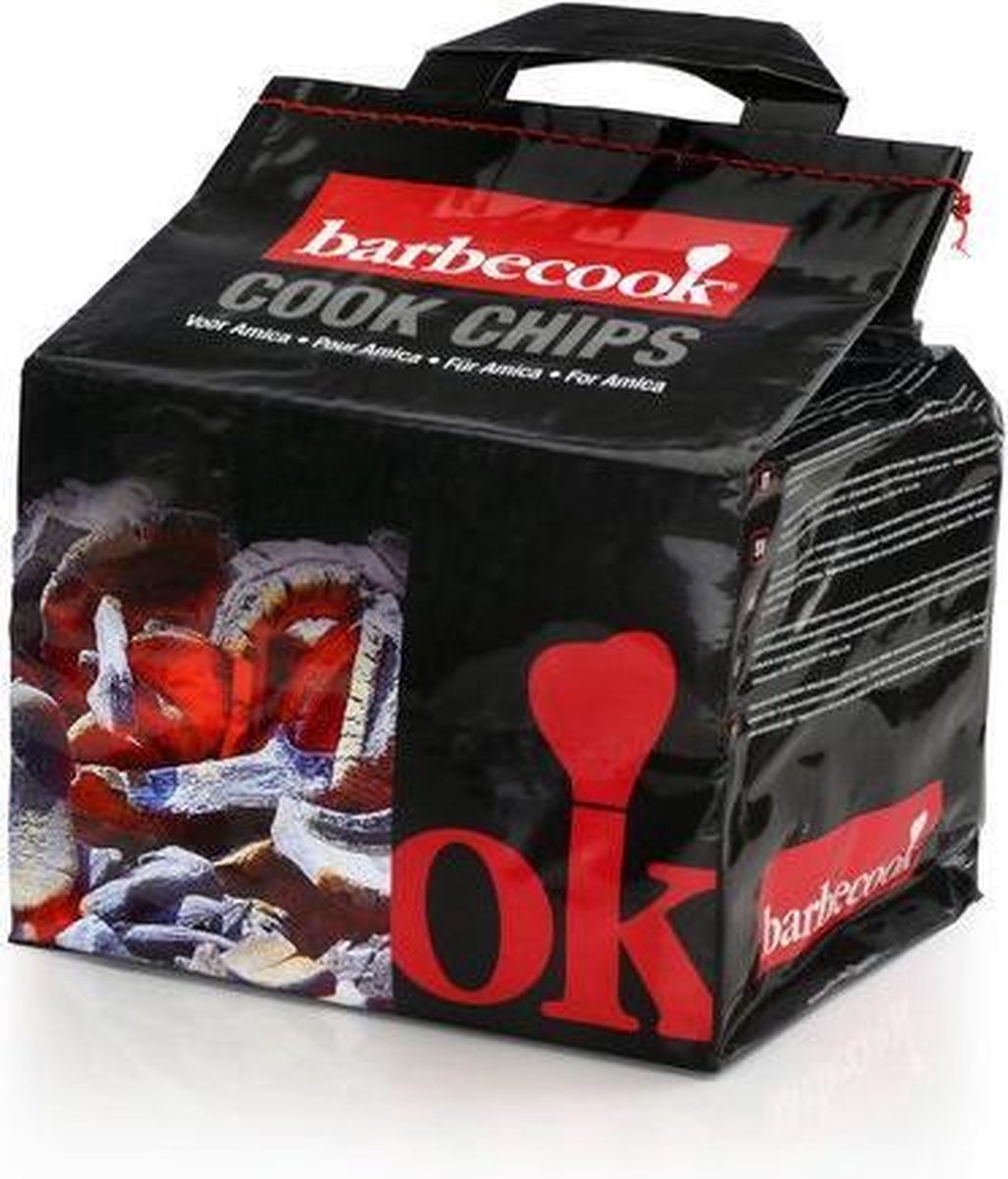 boerderij Dosering Geboorteplaats Barbecook Cook Chips - 1 kg - Zwart | bol.com