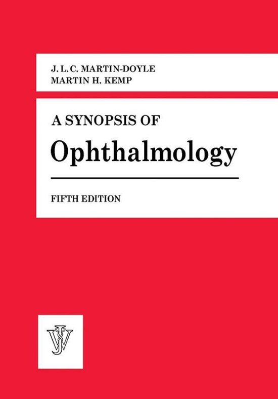 A Synopsis of Ophthalmology - cover