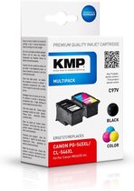 KMP C97V inktcartridge Compatible Zwart, Cyaan, Magenta, Geel Multipack 2 stuk(s)