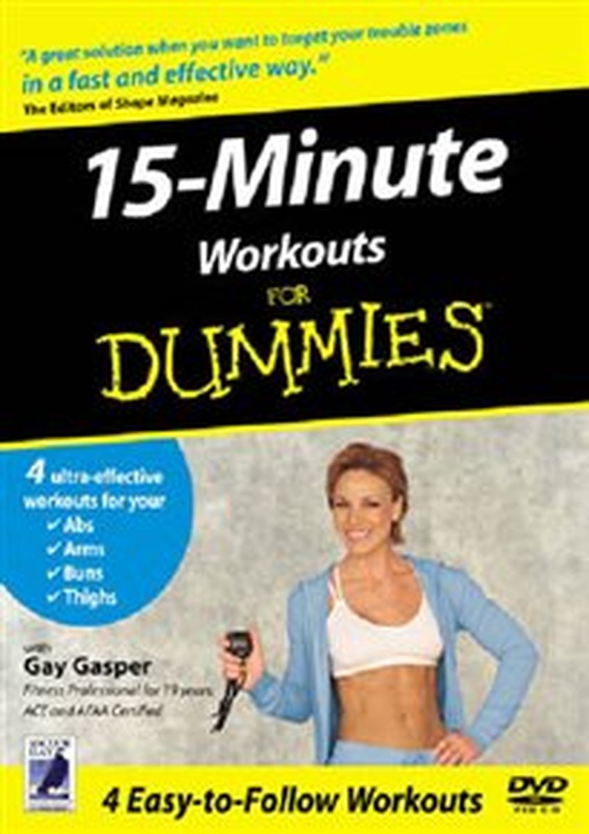 15 Minute Workouts For Dummies [DVD]