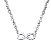 Montebello Ketting Afrim - 316L Staal - Infinity - 4x10mm - 40+5cm