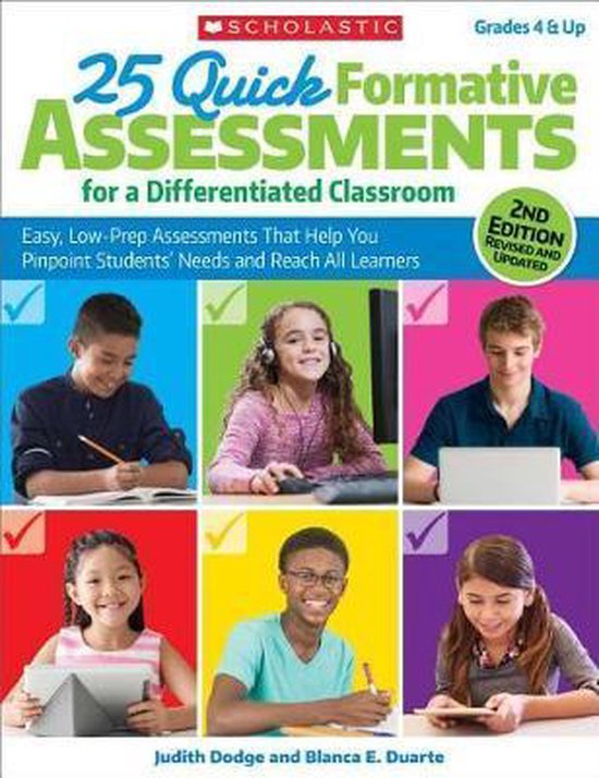 25 Quick Formative Assessments for a Differentiated Classroo ... - cover