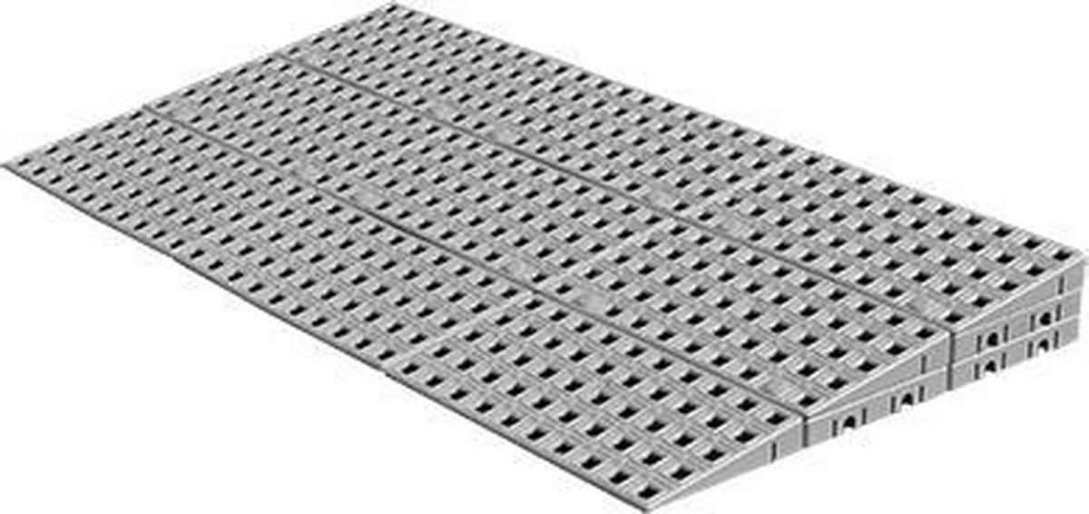 Goedkoopste Drempelhulp 3 Laags buiten 5,6 tot 7,2 cm (H) x 75 cm (B