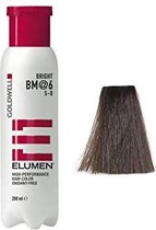 Goldwell Elumen Bright Hair Dye 6 Bm, Each Packed, 200 Ml