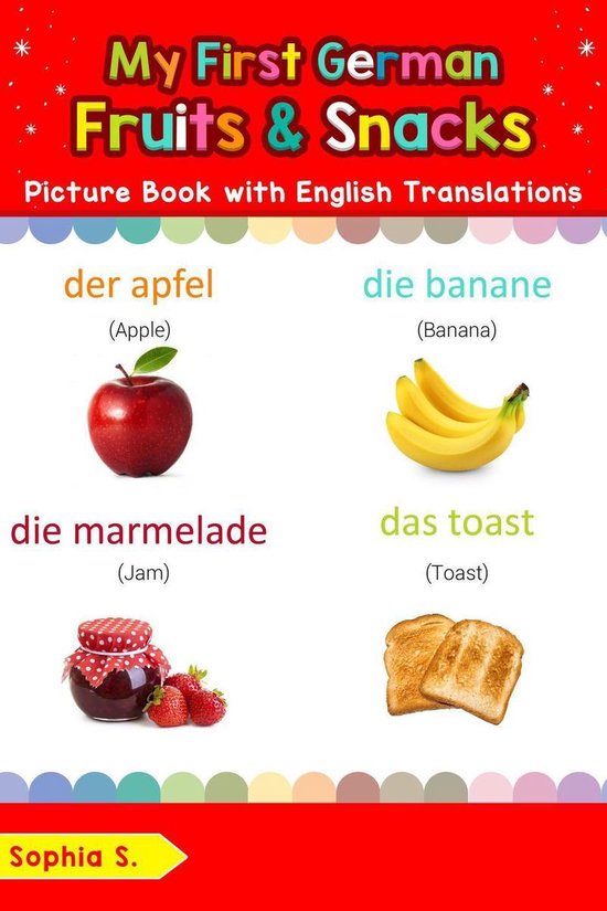 Teach & Learn Basic German words for Children 3 My First German