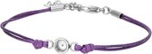 iXXXi-Jewelry-Wax Cord Top Part Base Purple-Zilver-dames-Enkelsieraad-One size