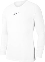 Nike Dry Park First Layer Longsleeve Shirt  Thermoshirt - Maat 152  - Unisex - wit