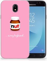 Geschikt voor Samsung Galaxy J7 2017 | J7 Pro TPU siliconen Hoesje Nut Boyfriend