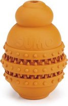 Beeztees Sumo Play Dental - Hondenspeelgoed - Rubber - Oranje - S