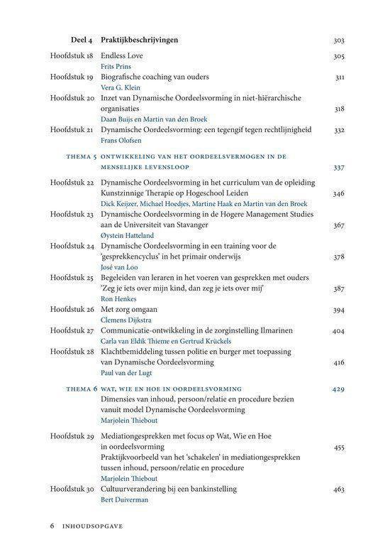 Praktijkboek dynamische oordeelsvorming