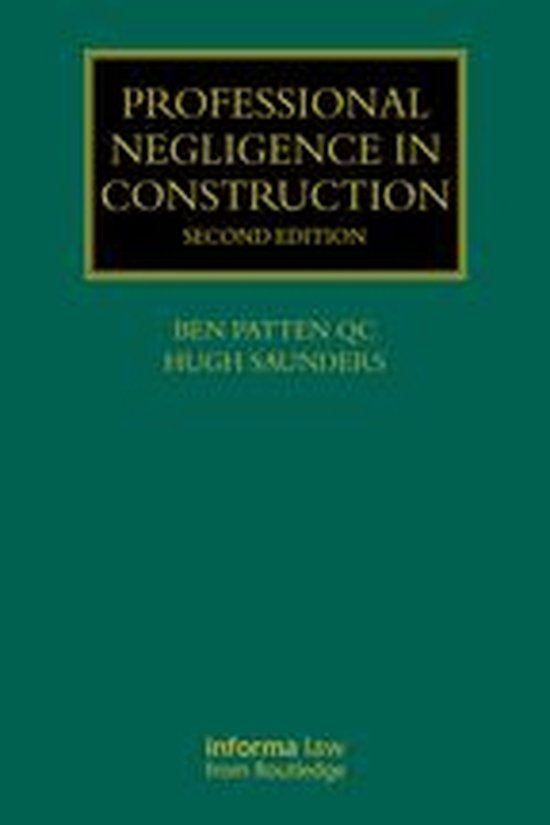 Construction Practice Series - Professional Negligence in Co ... - cover
