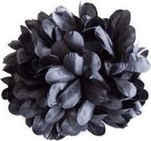 Fleur de cheveux espagnole noire - avec robe flamenco -