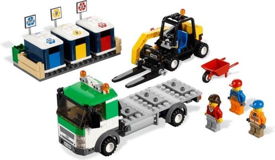 Le camion de recyclage Lego City 60386