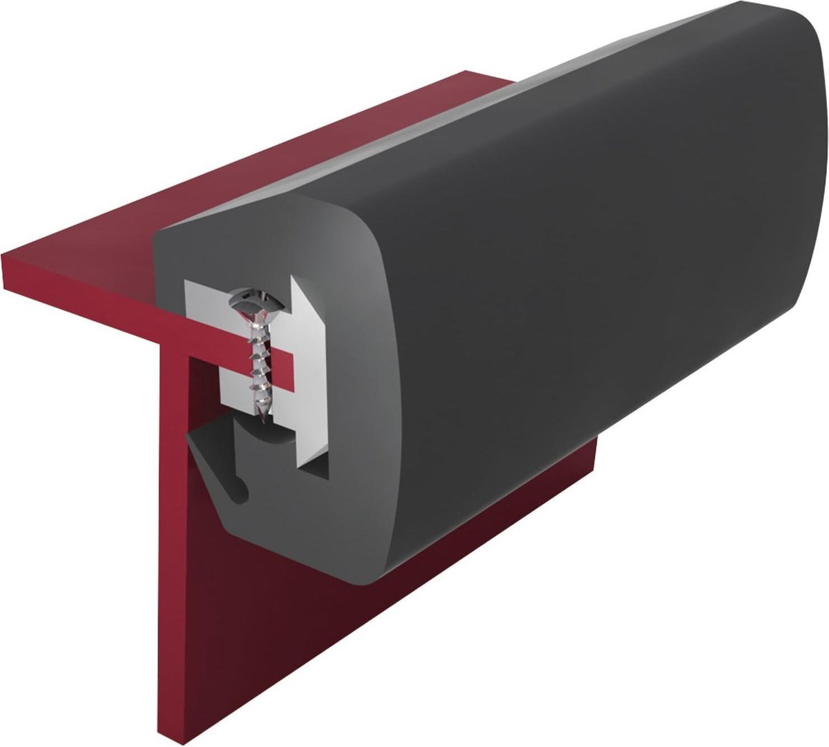 VETUS STE4838L 30 meter complete antraciete Stootlijst