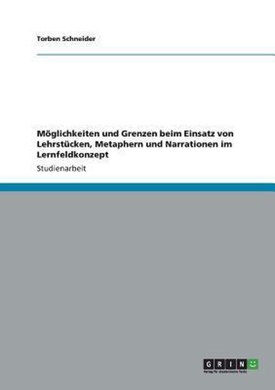 Möglichkeiten und Grenzen beim Einsatz von Lehrstücken, Me ... - cover