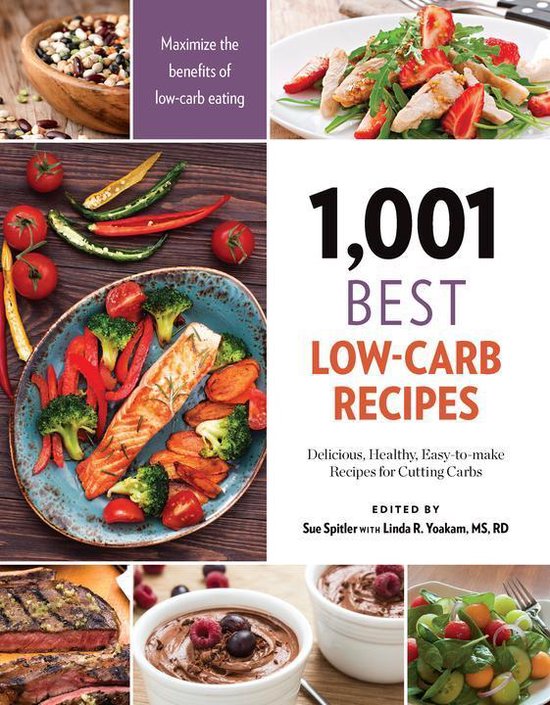 1,001 - 1,001 Best Low-Carb Recipes - cover