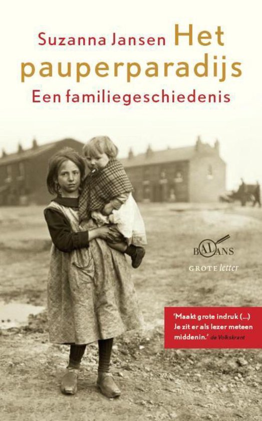 Cover van het boek 'Het pauperparadijs (grote letter)'