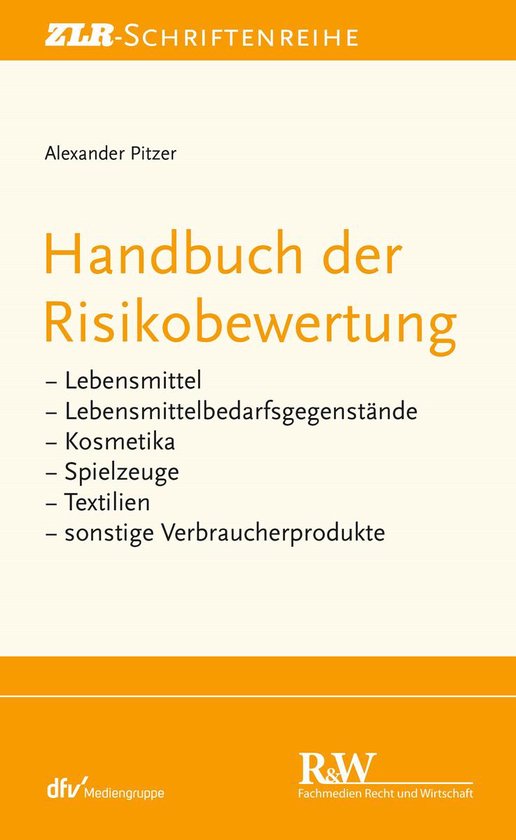 ZLR-Schriftenreihe - Handbuch der Risikobewertung - cover