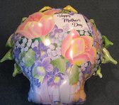 folieballon - moederdag , Happy Mother's Day - leeg