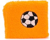 Tom Zweetband Voetbal 7 Cm Oranje