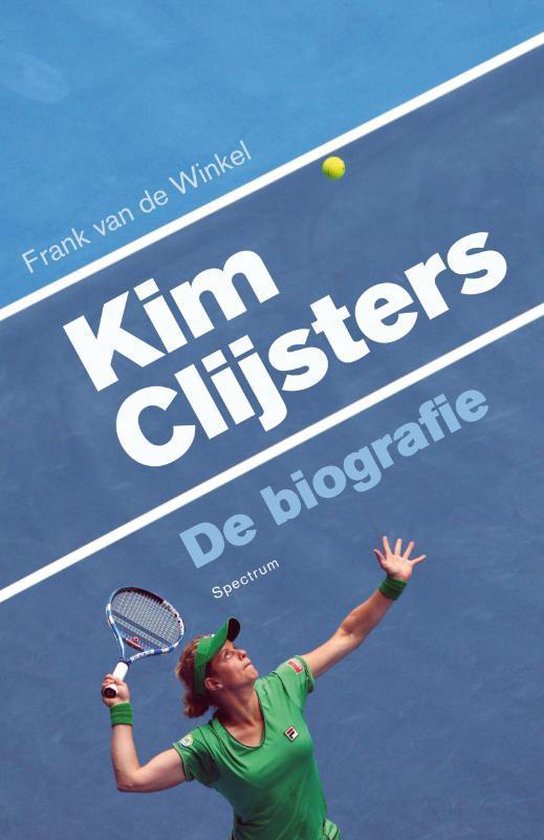 Cover van het boek 'Kim Clijsters' van F. van de Winkel