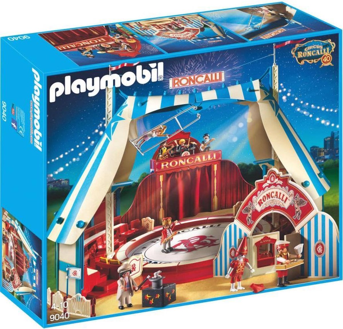Playmobil nr. 9040 Roncalli Circus Circustent Tent Arena