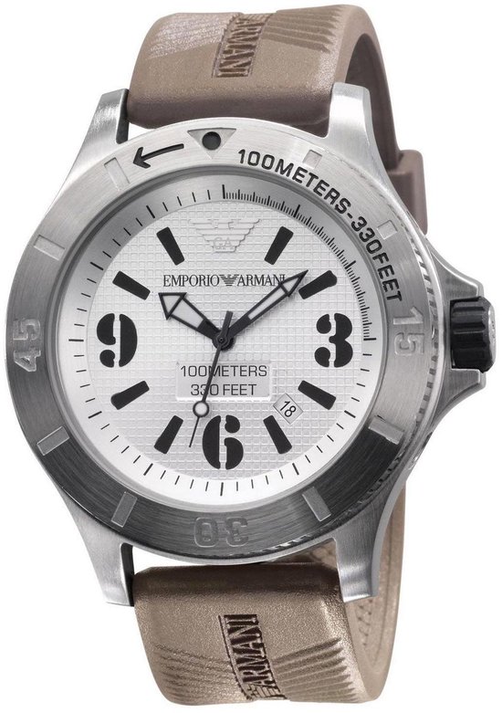 Armani watch rubber strap hotsell