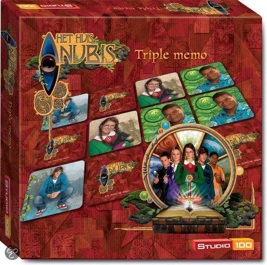Afbeelding van het spel Het Huis Anubis Triple memo