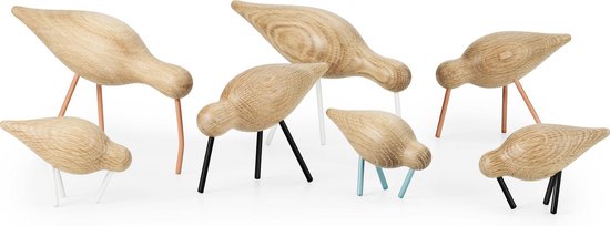 Normann Copenhagen Shorebird S - Kunst - zwart