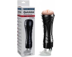 POWER ESCORTS  QUICKIES WALL MOUNTING VIBRATING PUSSY MASTURBATOR 24 CM 7 SPEED BRM01