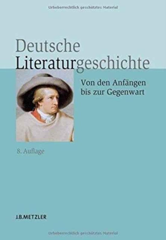 Deutsche Literaturgeschichte - cover