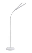 Daylight Duo Vloerlamp dimbaar - Staande leeslamp met LED - Pedicure apparaat - Dimbaar - 2x Flexibele arm - LED - Wit