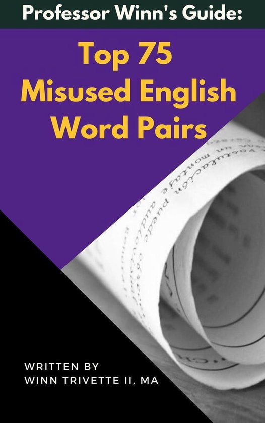 Top 75 Misused English Word Pairs - cover