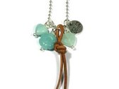 Heaven Eleven - Ballchain RVS met groene kwast