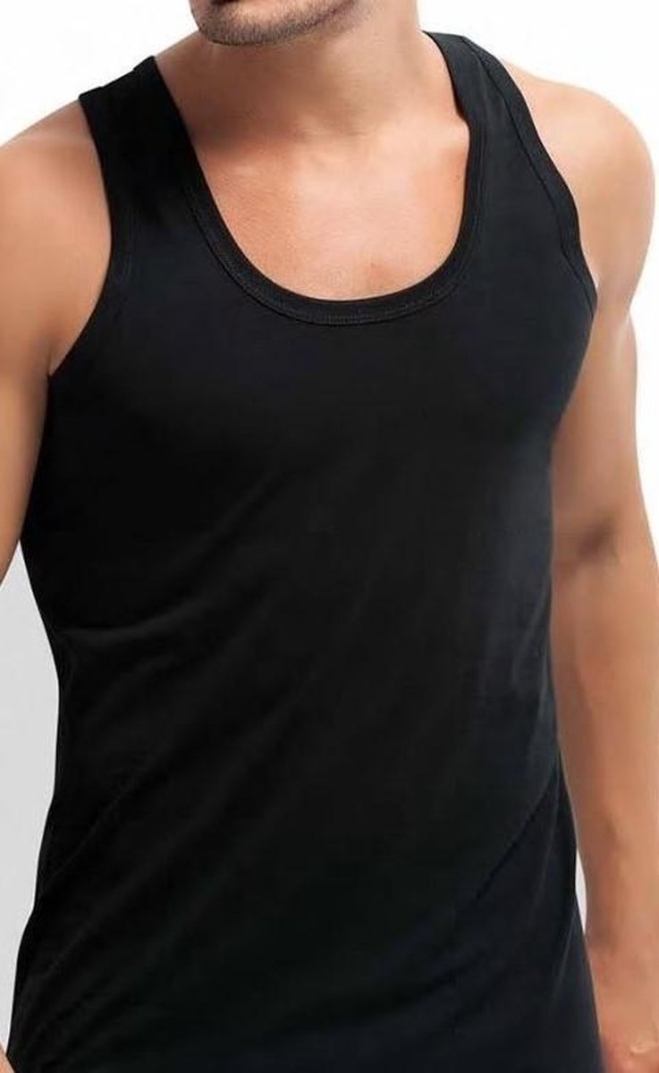 Bonanza hemd - Regular - 100% katoen - zwart - Maat XL