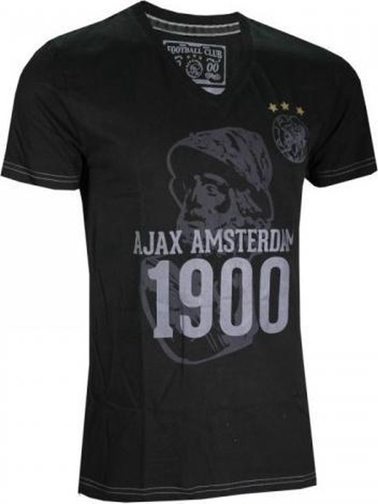 Machtig Ale Deuk Ajax T-shirt oud logo zwart maat xl | bol.com