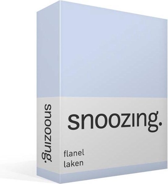Snoozing - Flanelle - Laken - Simple - 150x260 cm - Heaven