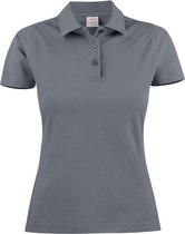 Printer Poloshirt Surf Light Lady 2265023 Staalgrijs - Maat XS