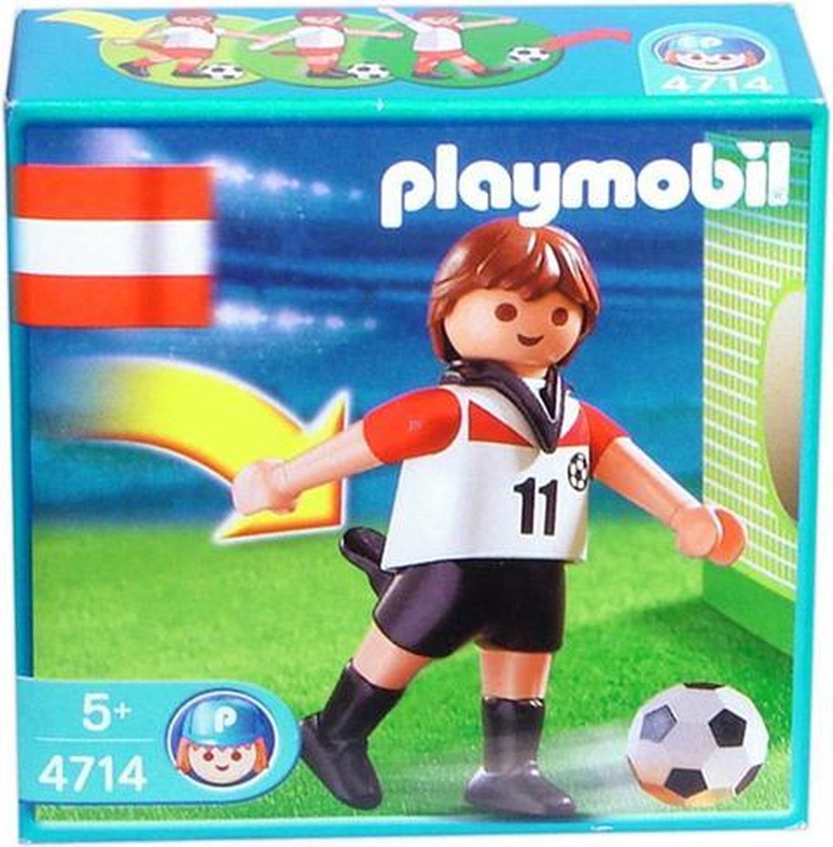 Playmobil Voetbalspeler Oostenrijk - 4714
