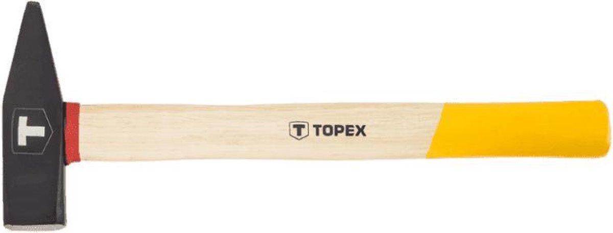 Topex - Smedenhamer - 500g - Houten Steel